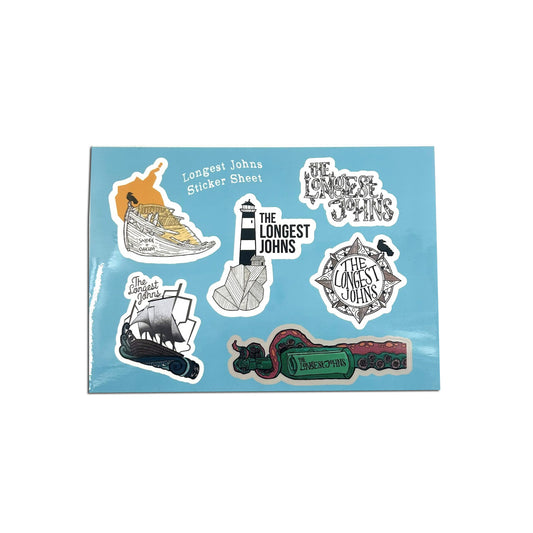 Blue Sticker Sheet