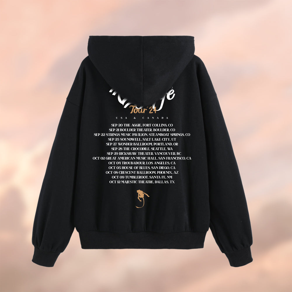 Voyage USA & Canada 24 Tour Zip Up Hoodie